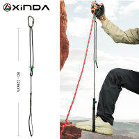 XINDA Professional ปรับ Webbing ห่วงเท้าปีนเขาโพลีเอสเตอร์ Light Dinima Ascender เข็มขัดอุปกรณ์ Band Rock Climb Ascend