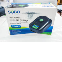 ปั้มลม SOBO SB-988 12W. ปั้มออกซิเจน SOBO 4 ทาง กำลังไฟฟ้า12วัตต์