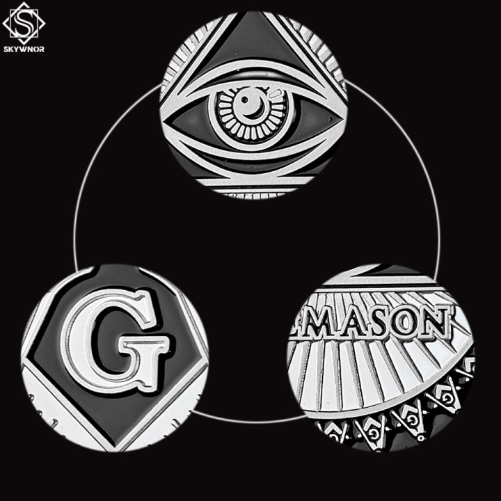 token-ฟรีและได้รับการยอมรับ-masons-เงินสัญลักษณ์เมสัน-bullionamp-คอลเลกชันเหรียญที่มี-w-pccb