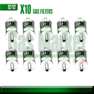 กรองแก๊ส GI LPG/NGV ขนาด 12*12 มม 10 ชิ้น - ขายส่ง - x10 GI Gas Filter 12*12