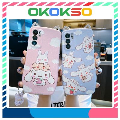 เคสโทรศัพท์มือถือลายการ์ตูนสุนัขน่ารักสําหรับ Oppo Reno6, Reno5 5G, Reno5 Pro, A53/A32, A9 2023/A5 2023/A11, R17,