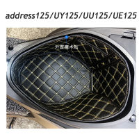 สำหรับ SUZUKI Address125 UU125 UY125อุปกรณ์เสริมรถจักรยานยนต์ด้านหลังที่นั่งเก็บ Cargo Liner Protector Bucket Pad กล่อง Mat