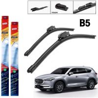 ใบปัดน้ำฝน Mazda CX3 ปี 2015-2023, CX5 ปี 2012-2014 ,ปี 2018-2023 (B5-Type) CX8 SIlicone Frameless Wiper Blade CX-5