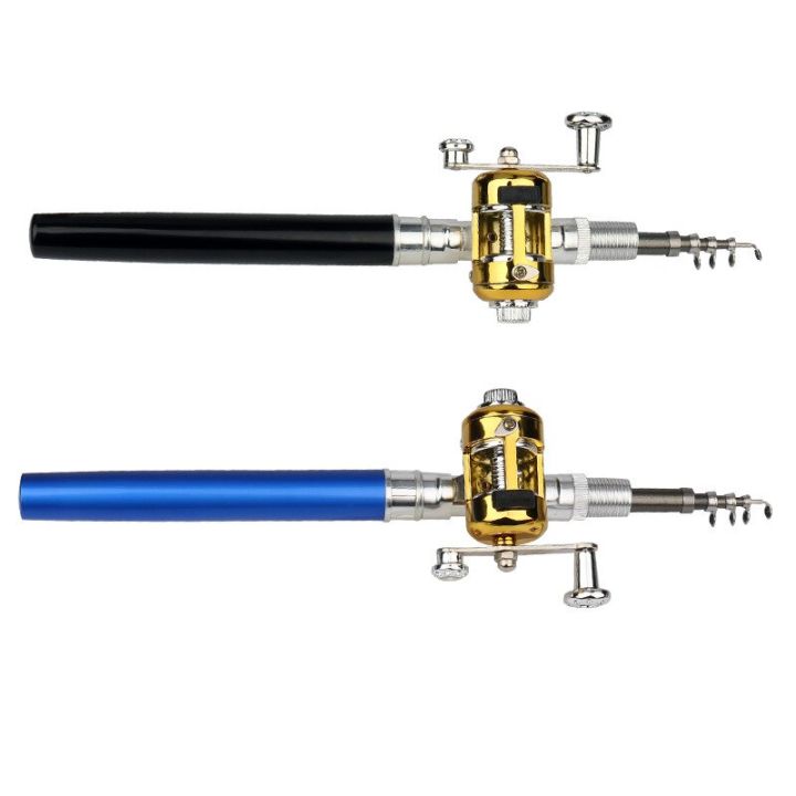 1m-telescopic-mini-portable-pocket-pen-carbon-reel-aluminum-alloy-spinning-ultralight-fish-poleset-rod-wheel-accessories-wire-fishing-reels