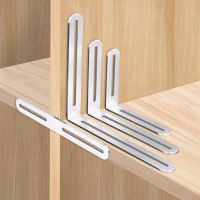 ⊙ Adjustable Right Angle L-Type Steel Corner Stainless Steel Holder Connecting Chair Thickened Shelf Support Angle Code 90 Degrees