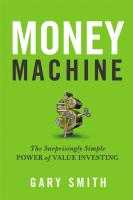 หนังสืออังกฤษใหม่ Money Machine : The Surprisingly Simple Power of Value Investing [Hardcover]