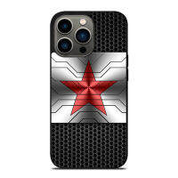 Winter Soldier Avengers Phone Case for iPhone 14 Pro Max / iPhone 13 Pro Max / iPhone 12 Pro Max / XS Max / Samsung Galaxy Note 10 Plus / S22 Ultra / S21 Plus Anti-fall Protective Case Cover 54