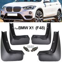 JHTJHNDTGFJHND 1ชุดรถ Mud Flaps สำหรับ BMW X1 F48 2016 2017 2018 2019 2020 Mudguards Splash Guards Fender Mudflaps การปรับเปลี่ยนอุปกรณ์เสริม