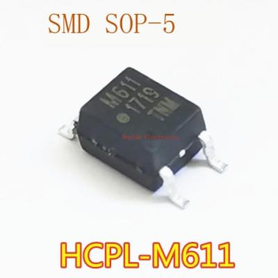 10ชิ้นใหม่เดิม HCPL-M611 SOP-5แพทช์ความเร็วสูง Optocoupler นำเข้า HCPL-M611-500E