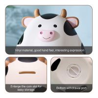 Piggy Bank,Cute Cow Money Bank for Boys and Girls,Childrens Shatterproof Coin Bank,Best Birthday for Children