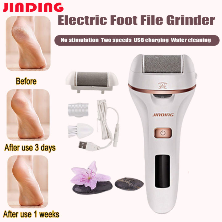 Jinding Electric Callus Remover Rechargeable Pedicure File Foot