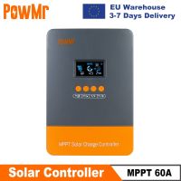 PowMr MPPT 60A Solar Charger Controller 12V 24V 36V 48V Auto Lifepo4 Battery Charger Solar Panel Regulator Max PV Input 160VDC