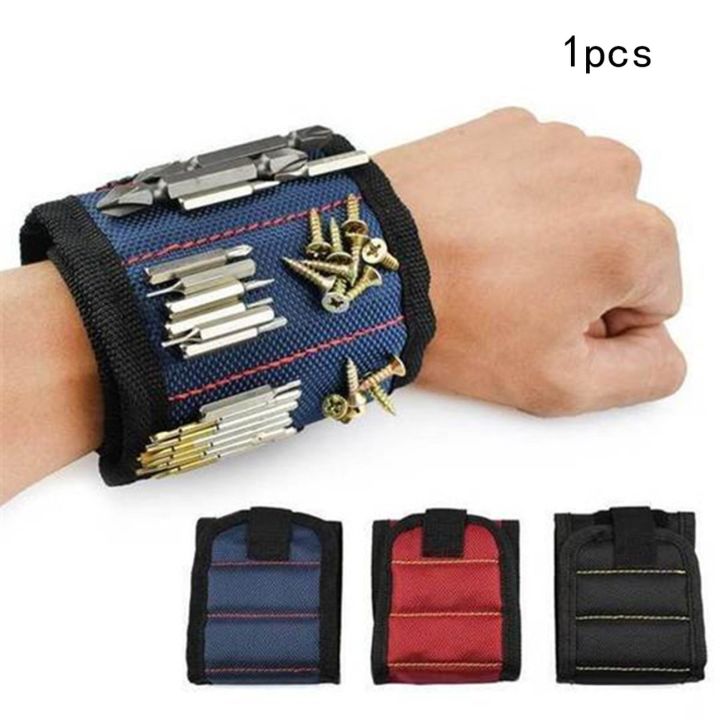 สินค้าขายดี-mag-netic-wristband-portable-tool-bag-belt-screws-nails-drill-bits-bracelet