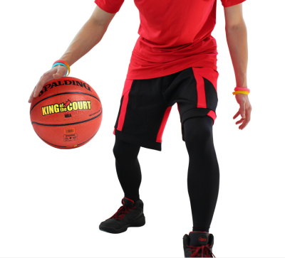 Basketball Legs and Knees Protection Panty-Hose Calf Mens Long Type Owen Sports nba Childrens Cropped Stockings for Primary School Students
