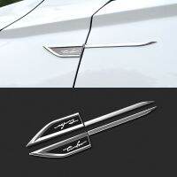 【YF】 2pcs/Set Of Metal Car Fender Side Label Turbo Logo Emblems Styling Exterior Decorative Accessories