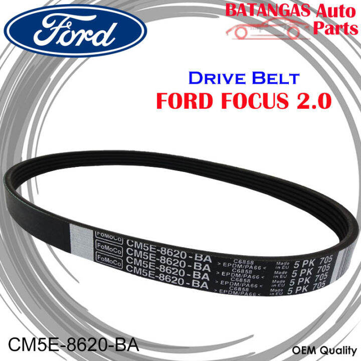 Drive Belt Ford Focus 2.0 5PK 705 PN CM5E8620BA Lazada PH