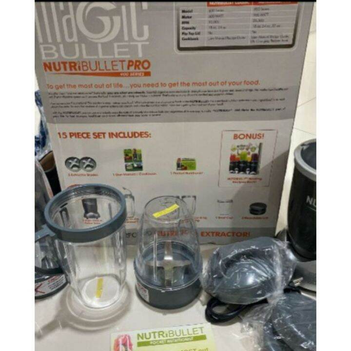 HIGH QUALITY AUTHENTIC NUTRI BULLETs BLENDER FRUIT EXTRACTOR FOOD AND