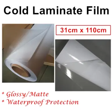 Adhesive Cold Laminating Film A4 Holographic / Matte Glossy Photo