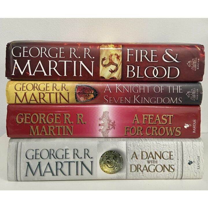 George R.R. Martin Game of Thrones Feast For Crows Dance With Dragons ...