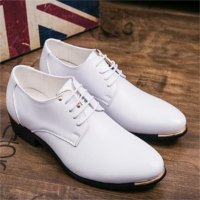 Spring And Summer British Style Mens Leisure Super Fiber Leather Shoes Business Formal Dress Pointed Versatile Single Shoes