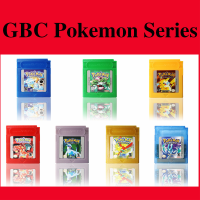 Pokemon Series ตลับวิดีโอเกม 16 บิตเกมคอนโซลการ์ดสำหรับ NDSL GB GBM GBA SP 7 สีคลาสสิกรุ่นภาษาอังกฤษ-Caidour