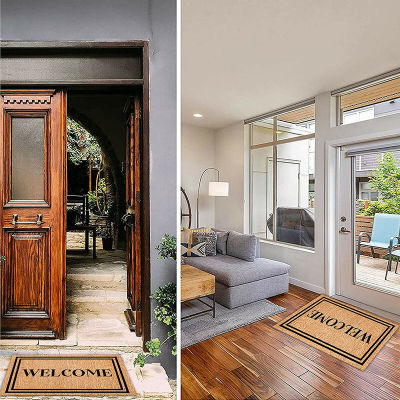 Non Doormat Entrance Slip The Welcome Living In Textile Carpet Letter Mat Door
