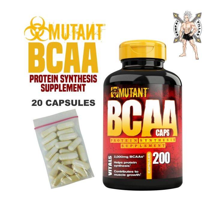 MUTANT BCAA 20 CAPSULES Lazada PH
