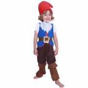 Ready Stock Fairy Tale Seven Dwarfs Kids Cosplay Costume Christmas Holiday