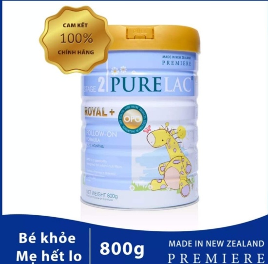 Sữa purelac nhập khẩu new zealand cho trẻ 6-12 tháng - ảnh sản phẩm 1