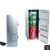 Mini USB Fridge Freezer Cans Drink Beer Cooler Warmer Travel Refrigerator Icebox Car Office Use Portable mini Refrigerator