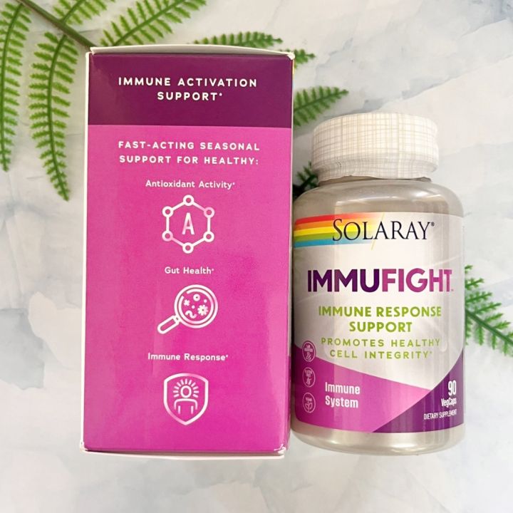 อาหารเสริม-เสริมสร้างภูมิคุ้มกัน-immufight-immune-response-support-90-vegcaps-solaray