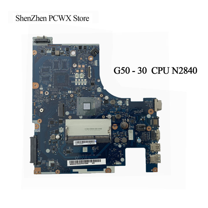 original-เมนบอร์ดแล็ปท็อปสำหรับ-g50-30-clua9clua0-nm-a311-cpu-n2840โน้ตบุ๊ค-integrated-mainboard-complete-100-test