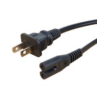 US NEMA 1-15P 2pin male plug to IEC 320 C7 AC Power Aapter Cord 50CM/150CM For Laptop Notebook