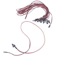 [Auto Stuffs] 10pcs 50cm Long Power button SWITCH CABLE สำหรับ PC SWITCH RESET Computer Power