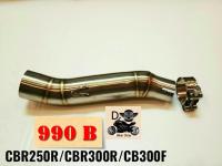 สลิปออน หลายรุ่น - r3/mt03/ninja250-300-400/z250-300-400 - cbr250/cbr300r/cb300f/cbr500r/f/x