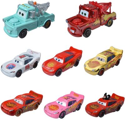 【CC】 New Pixar Cars 3 Lightning Jackson Mater 1:55 Diecast Metal Alloy Children  39;s Birthday