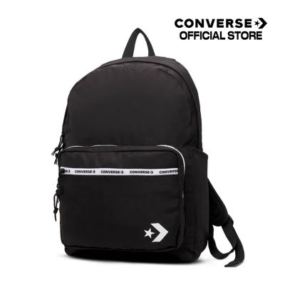 Converse กระเป๋า Bag คอนเวิร์ส GO 2 STAR CHEVRON BACKPACK BLACK UNISEX (10025481-A01) 1625481ACOBKXX