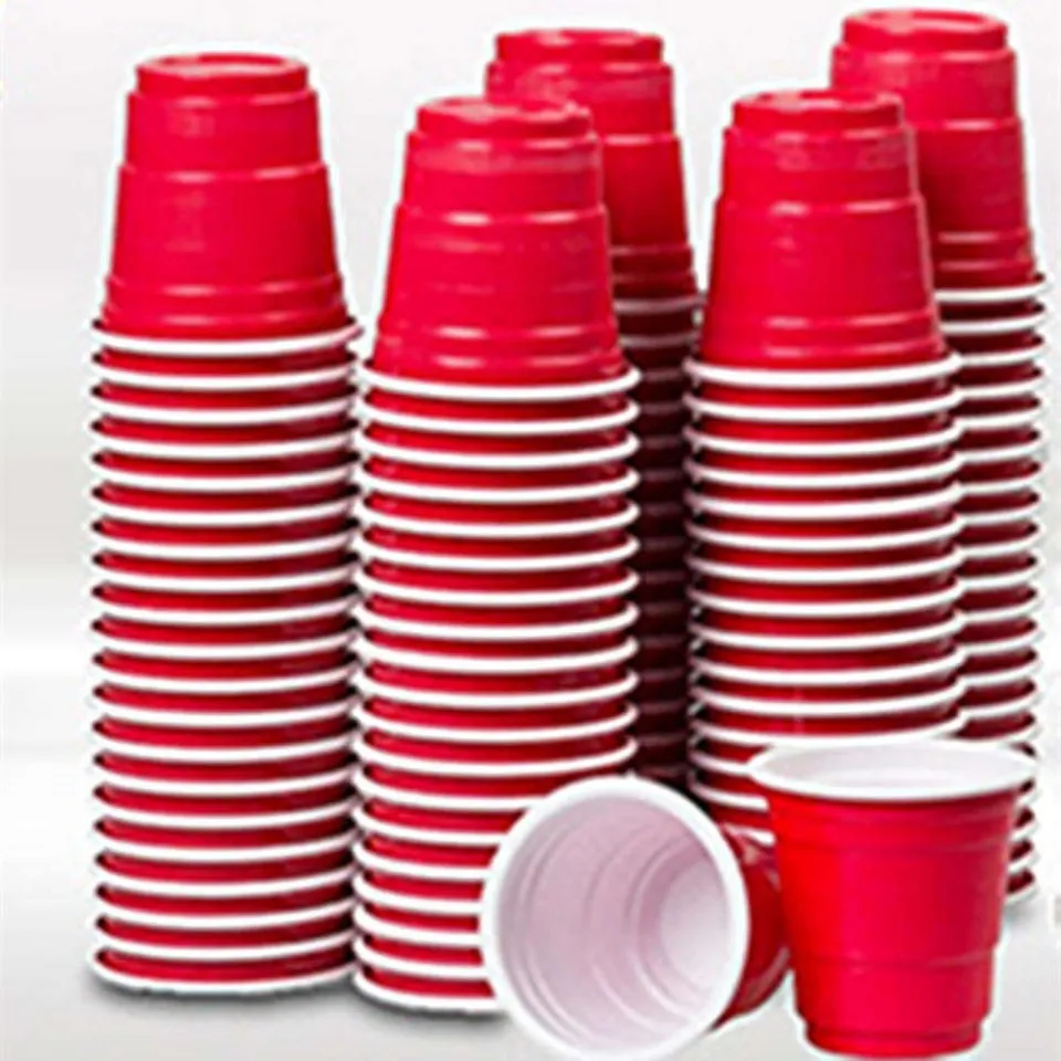 PARTY BARGAINS 2oz Plastic Shot Glasses - (360 Pack) Mini Red Disposable  Plastic Shot Cups, Jello Shots, Perfect Size for Serving Condiments,  Snacks, Samples and Tastings - Yahoo Shopping