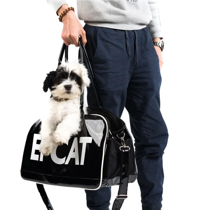 EDENPETZ กระเป๋าใส่สัตว์เลี้ยงขนาดใหญ่ที่นั่งกระเป๋าแฟชั่นระบายอากาศได้ 8 กิโลกรัมลูกแมวลูกสุนัขกระเป๋าถือสายการบินได้รับการอนุมัติกระเป๋าสะพายสำหรับสุนัขแมว