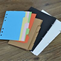 ۩♧ 5Pcs/set Binder Index Divider Pages for Loose-leaf Notebook Scrapbook Index Tabs Planner Index Page Bookmark A5 A6