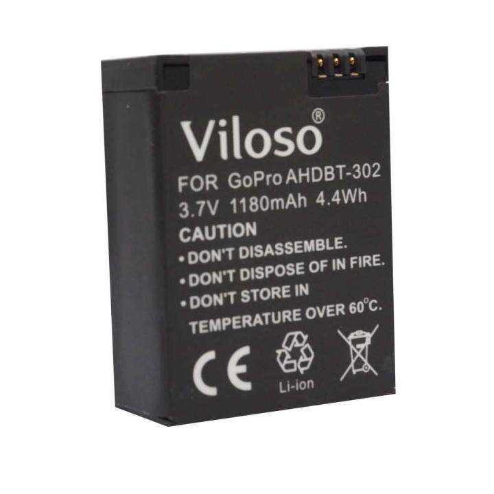 Batteria Sostitutiva Per GoPro Hero 3 / 3+ / Silver / White - 1180mAh 3.7V CELLONIC - Foto 5