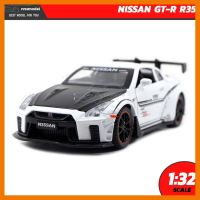 สินค้าขายดี!!! โมเดลรถ NISSAN GT-R R35 สีขาว (Scale 1:32) รถเหล็กโมเดล มีเสียงมีไฟ ## โมเดล โมเดลรถ ของเล่น ของสะสม รถ หุ่นยนต์ ตุ๊กตา โมเดลนักฟุตบอล ฟิกเกอร์ Model