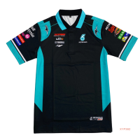 Yamaha 2023 Men SRT Petronas Print POLO SHIRT พิมพ์ถ่ายเทความร้อน พรีเมี่ยมสปอร์ต สไตล์ New polo shirt