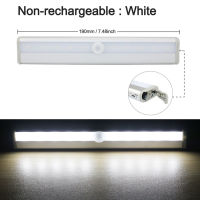 10LEDs Induction Light Motion Sensor Led Night Light USB Rechargeable or AAA battery Magnet Sensor Night Lamp for Wardrobe