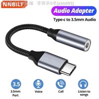 【CW】﹍♘  Braid USB Type C To 3.5mm Aux Type-c 3 5 Jack Audio Cable Earphone Converter for  POCO iPad