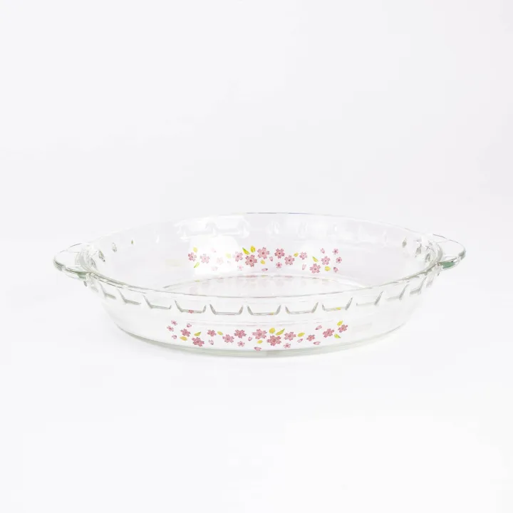 Pyrex 900ML Heat Resistant Tempered Glass Pie Plate / Jelly Dish