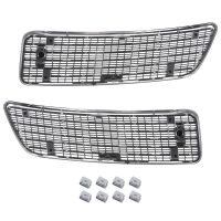 Car Front Bonnet Hood Air Vent Grille Upper Silver for Mercedes Benz S CLASS W221 2007-2013 2218800205 2218800305 Car Accessories