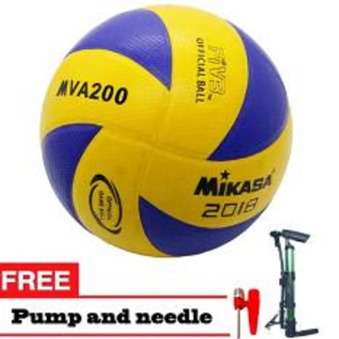 MVA 200 Volleyball With Inflator / GR7 MOLTEN BASKETBALL w/ INFLATOR