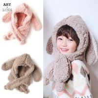 Winter Warm Baby Bonnet Girl Boy Hat Kids Newest Style Cute Hooded Scarf Children Knitted Wool Caps Hats Five Colors For Baby