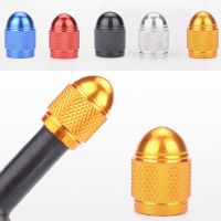 2023 NEW 4PCS Bicycle Valve Caps Aluminum Alloy Schrader Valve Caps Cars Motorcycles Wheel Tire Valve Dust Cover Bike Bicycle Accessories